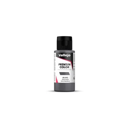 Premium Color: Gunmetal 60 ml - Vallejo 62052