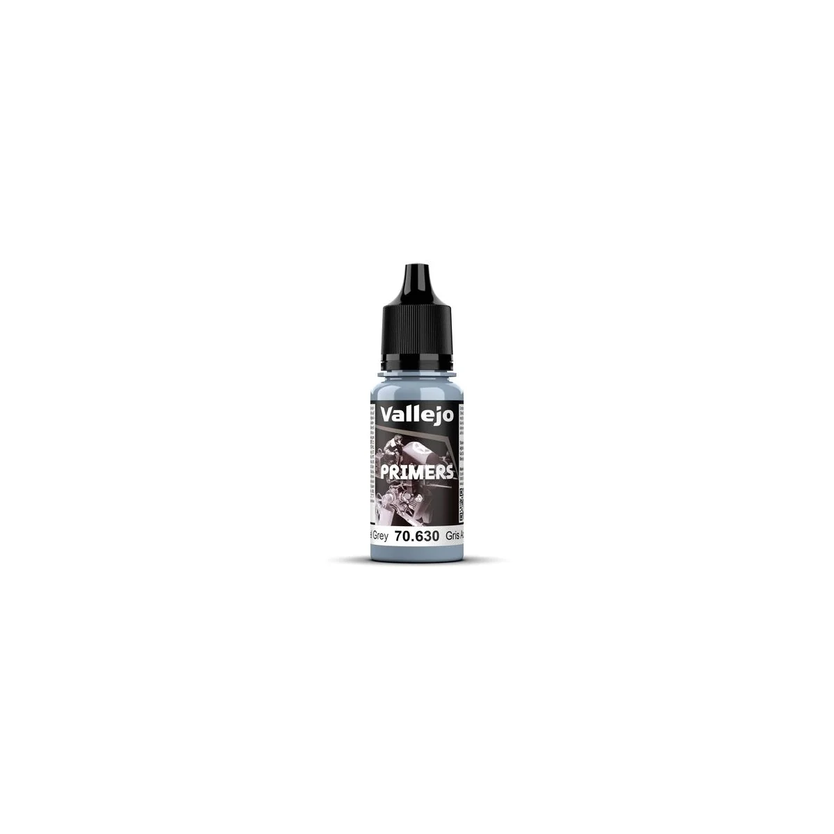Primer: Steel Grey 18 ml - Vallejo 70630 Primer: Steel Grey 18 ml - Vallejo 70630