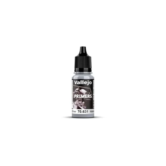 Primer: Chainmail Silver 18 ml - Vallejo 70631 Primer: Chainmail Silver 18 ml - Vallejo 70631
