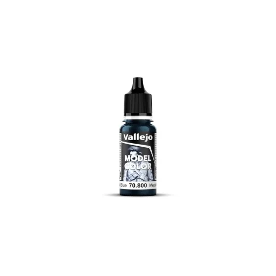 Model Color: 204 - Gunmetal Blue 18 ml - Vallejo 70800 Model Color: 204 - Gunmetal Blue 18 ml - Vallejo 70800