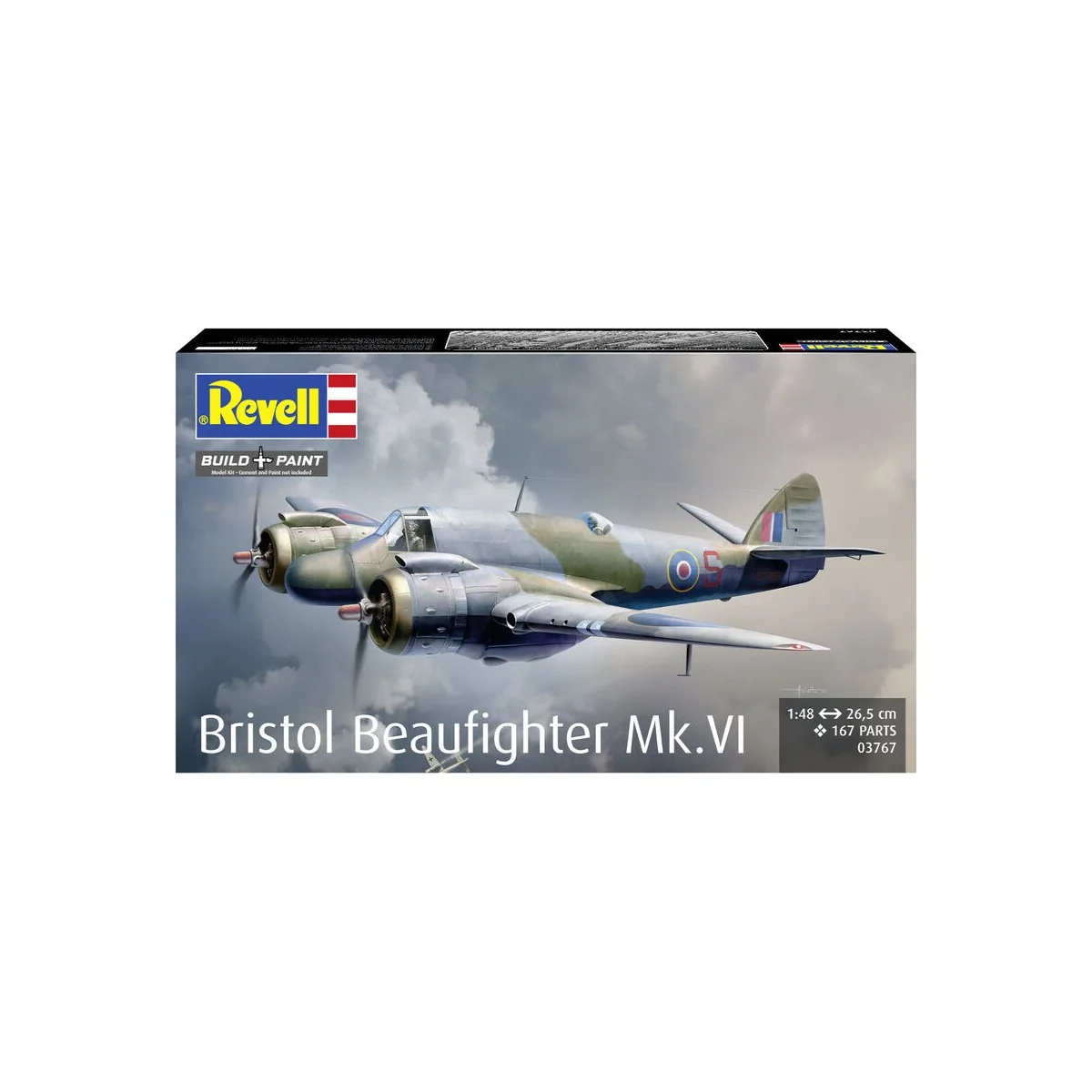 Bristol Beaufighter Mk. VI, 1/48 - Revell 03767 Bristol Beaufighter Mk. VI, 1/48 - Revell 03767