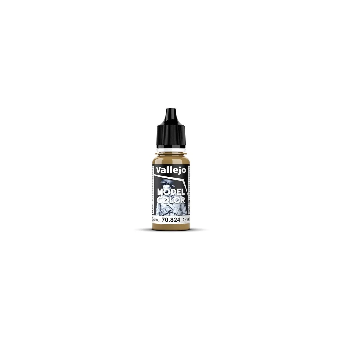Model Color: 133 - Orange Ochre 18 ml - Vallejo 70824 Model Color: 133 - Orange Ochre 18 ml - Vallejo 70824