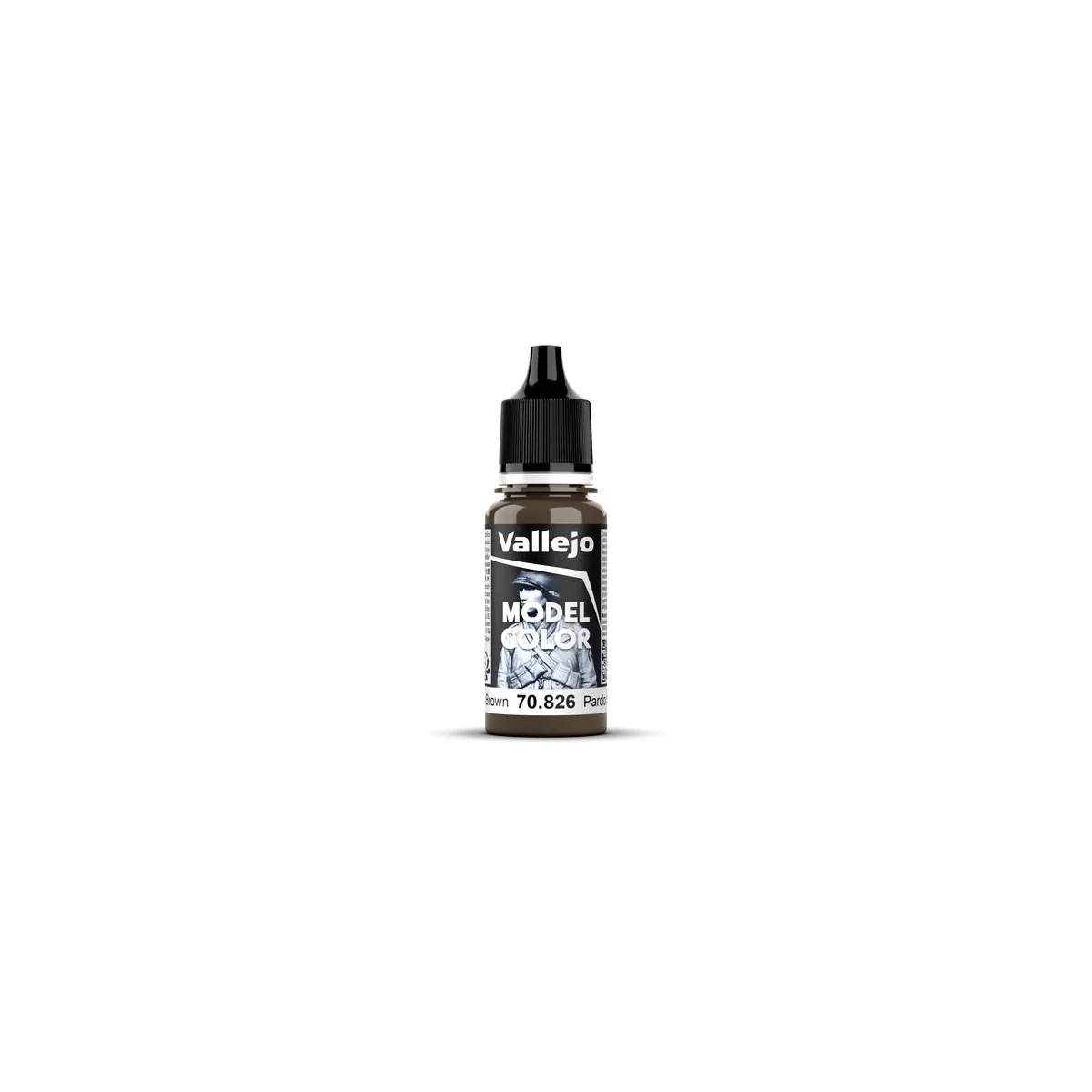 Model Color: 129 - Medium Brown 18 ml - Vallejo 70826 Model Color: 129 - Medium Brown 18 ml - Vallejo 70826