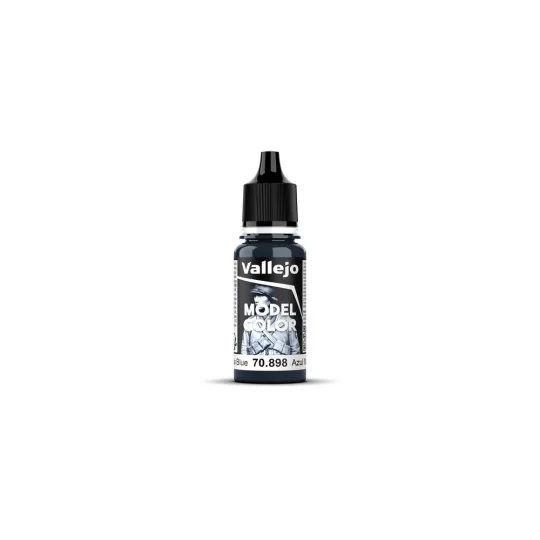 Model Color: 072 - Dark Sea Blue 18 ml - Vallejo 70898 Model Color: 072 - Dark Sea Blue 18 ml - Vallejo 70898