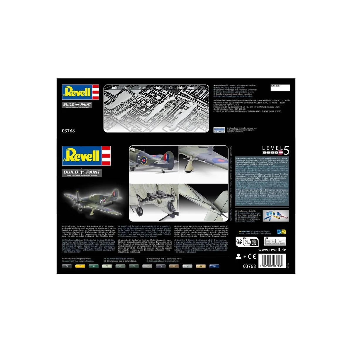 Hawker Sea Hurricane Mk.IIC, 1/32 - Revell 03768