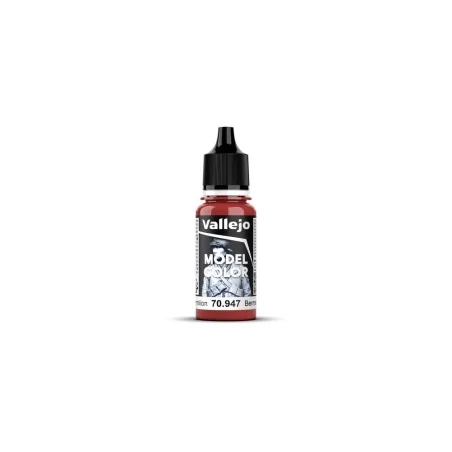 Model Color: 038 - Dark Vermilion 18 ml - Vallejo 70947