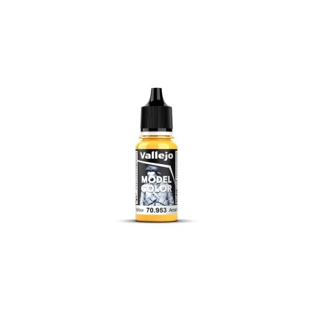 Model Color: 027 - Flat Yellow 18 ml - Vallejo 70953