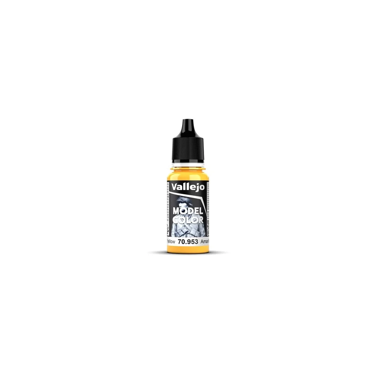 Model Color: 027 - Flat Yellow 18 ml - Vallejo 70953 Model Color: 027 - Flat Yellow 18 ml - Vallejo 70953