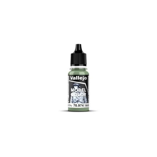 Model Color: 076 - Green Sky 18 ml - Vallejo 70974 Model Color: 076 - Green Sky 18 ml - Vallejo 70974