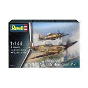 Supermarine Spitfire Mk.Ia & Hawker Hurricane Mk.I, 1/144 - Revell ... Supermarine Spitfire Mk.Ia & Hawker Hurricane Mk.I, 1/144 - Revell ...