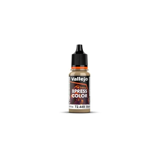 Xpress Color: Mummy White 18 ml - Vallejo 72449 Xpress Color: Mummy White 18 ml - Vallejo 72449