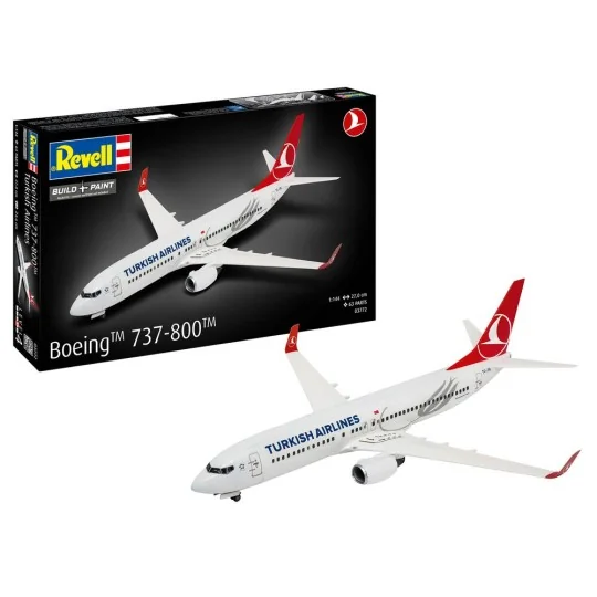 Boeing 737-800 Turkish Airlines, 1/144 - Revell 03772 Boeing 737-800 Turkish Airlines, 1/144 - Revell 03772