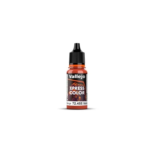 Xpress Color: Chameleon Orange 18 ml - Vallejo 72455 Xpress Color: Chameleon Orange 18 ml - Vallejo 72455