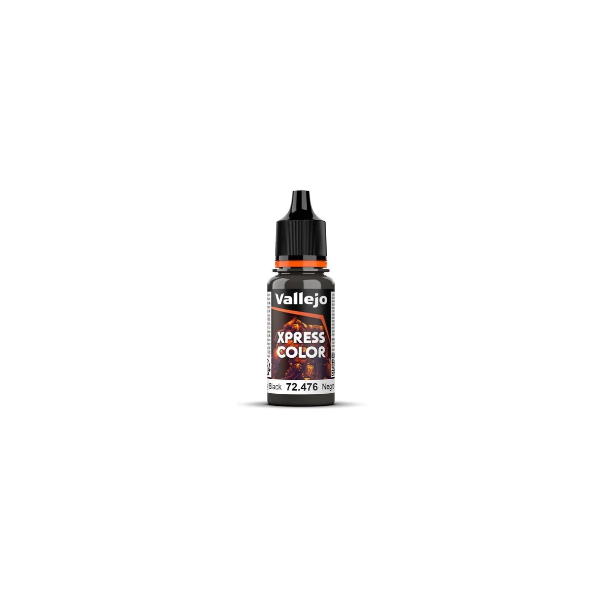 Xpress Color: Greasy Black 18 ml - Vallejo 72476 Xpress Color: Greasy Black 18 ml - Vallejo 72476