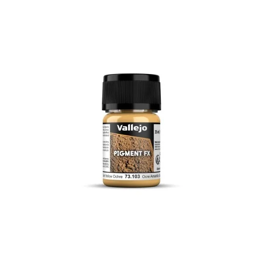 Pigment FX: Dark Yellow Ochre 35 ml - Vallejo 73103 Pigment FX: Dark Yellow Ochre 35 ml - Vallejo 73103