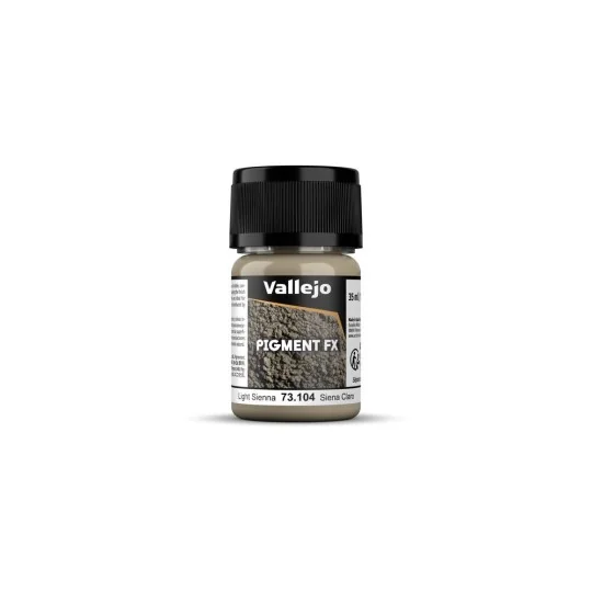 Pigment FX: Light Sienna 35 ml - Vallejo 73104 Pigment FX: Light Sienna 35 ml - Vallejo 73104