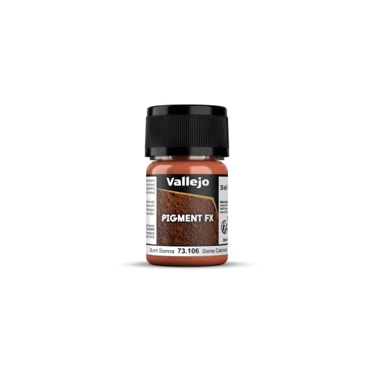 Pigment FX: Burnt Sienna 35 ml - Vallejo 73106 Pigment FX: Burnt Sienna 35 ml - Vallejo 73106