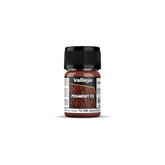 Pigment FX: Brown Iron Oxide 35 ml - Vallejo 73108 Pigment FX: Brown Iron Oxide 35 ml - Vallejo 73108