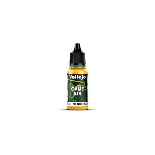 Game Air: Sun Yellow 18 ml - Vallejo 76006 Game Air: Sun Yellow 18 ml - Vallejo 76006