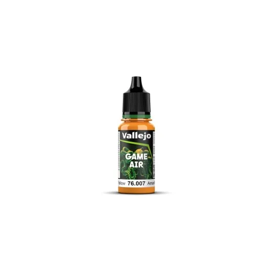 Game Air: Gold Yellow 18 ml - Vallejo 76007 Game Air: Gold Yellow 18 ml - Vallejo 76007