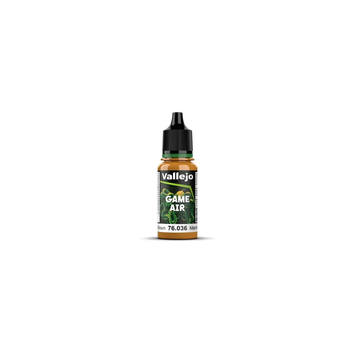 Game Air: Bronze Brown 18 ml - Vallejo 76036 Game Air: Bronze Brown 18 ml - Vallejo 76036