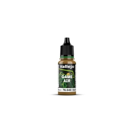 Game Air: Leather Brown 18 ml - Vallejo 76040