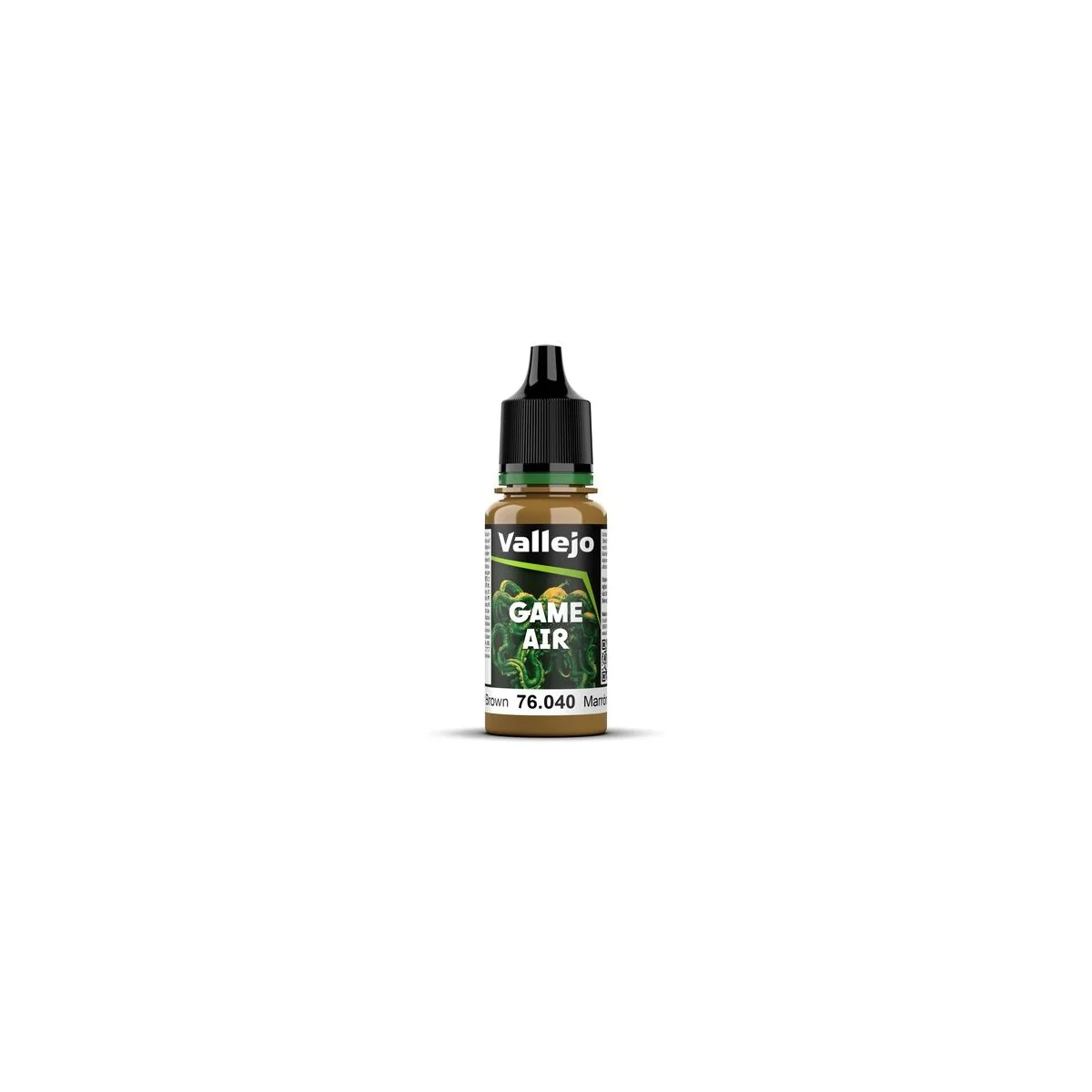 Game Air: Leather Brown 18 ml - Vallejo 76040 Game Air: Leather Brown 18 ml - Vallejo 76040
