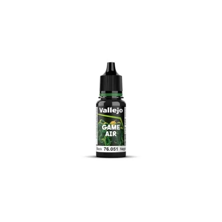 Game Air: Black 18 ml - Vallejo 76051