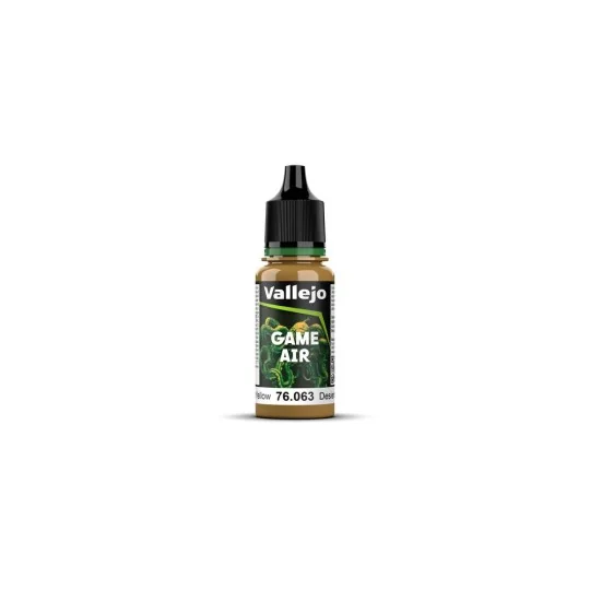 Game Air: Desert Yellow 18 ml - Vallejo 76063 Game Air: Desert Yellow 18 ml - Vallejo 76063