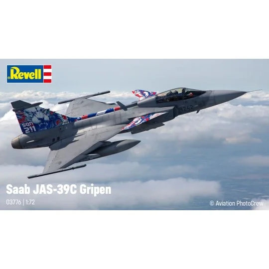 Saab JAS-39C Gripen, 1/72 - Revell 03776 Saab JAS-39C Gripen, 1/72 - Revell 03776