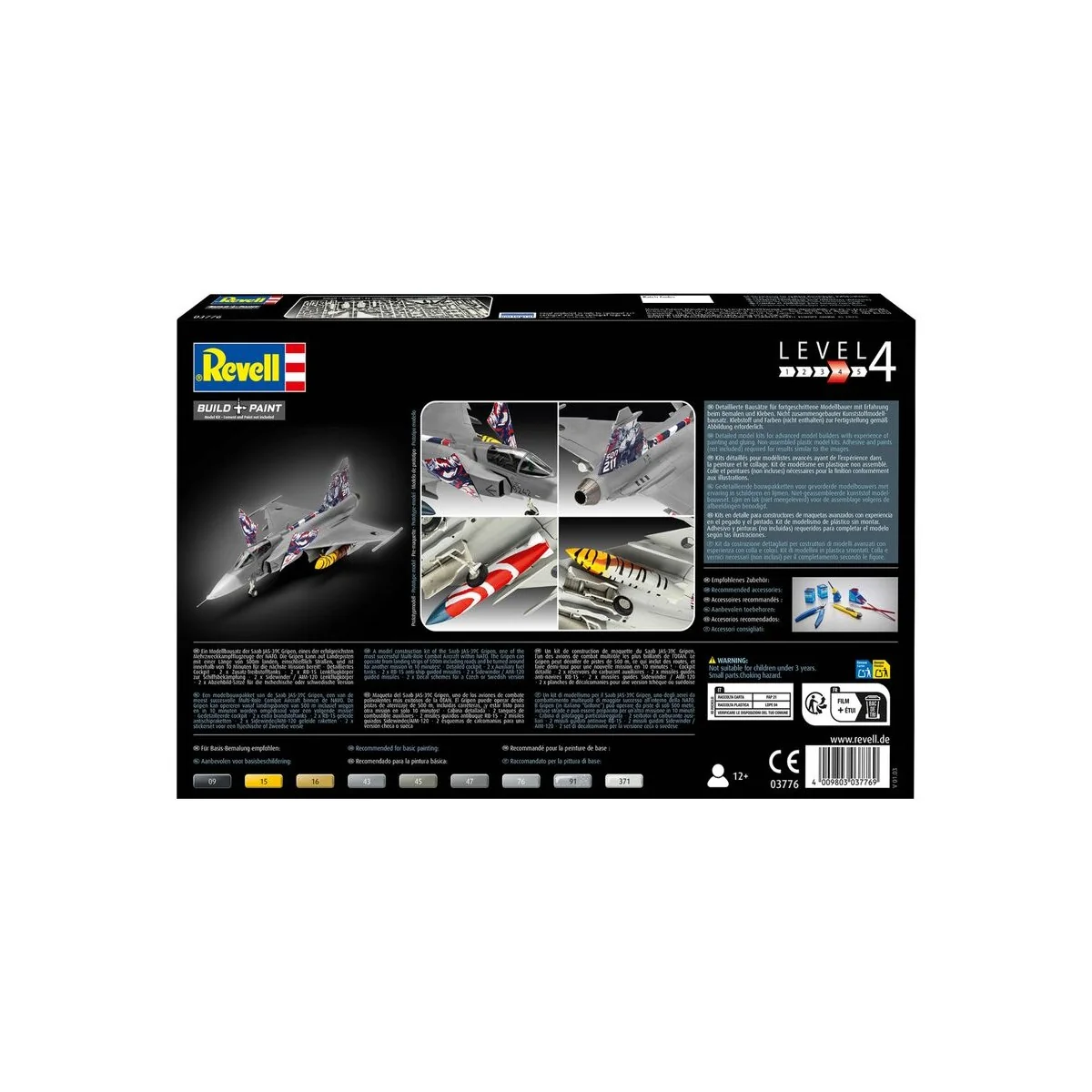 Saab JAS-39C Gripen, 1/72 - Revell 03776 Saab JAS-39C Gripen, 1/72 - Revell 03776