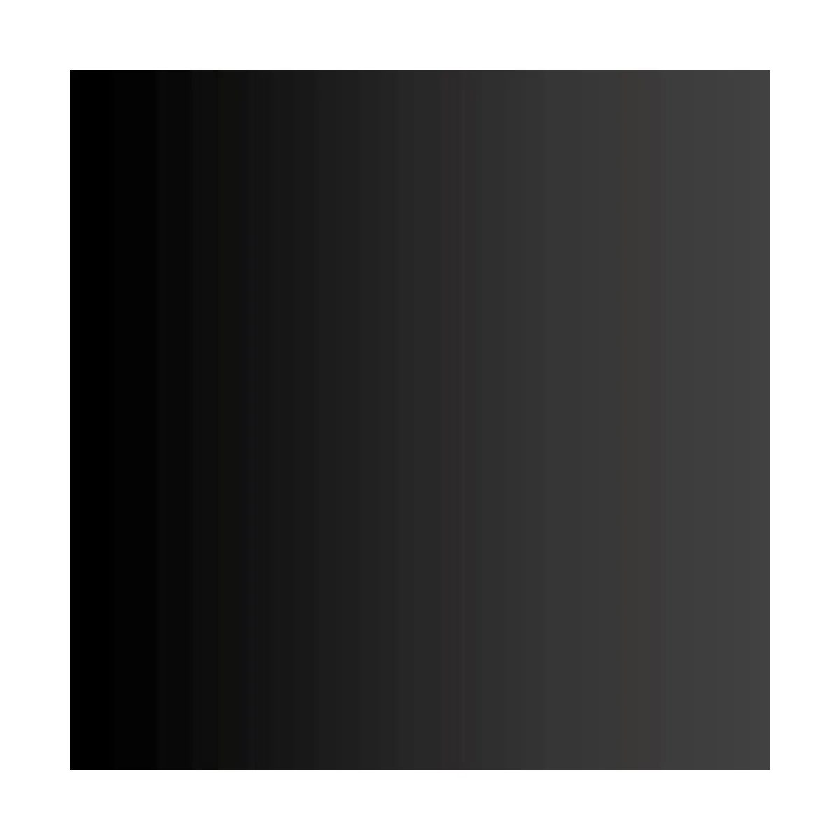 True Metallic Metal: Obsidian Black 18 ml - Vallejo 77160