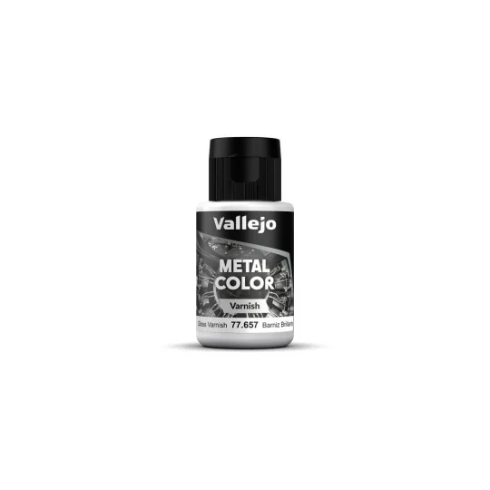 Metal Color: Gloss Metal Varnish 32 ml - Vallejo 77657 Metal Color: Gloss Metal Varnish 32 ml - Vallejo 77657