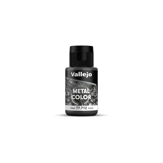 Metal Color: Steel 32 ml - Vallejo 77712