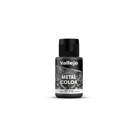 Metal Color: Steel 32 ml - Vallejo 77712