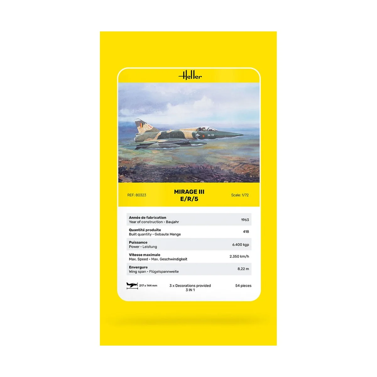 Mirage III E - Heller 80323