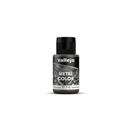 Metal Color: Jet Exhaust 32 ml - Vallejo 77713