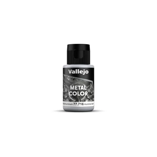 Metal Color: Semi Matt Aluminium 32 ml - Vallejo 77716 Metal Color: Semi Matt Aluminium 32 ml - Vallejo 77716