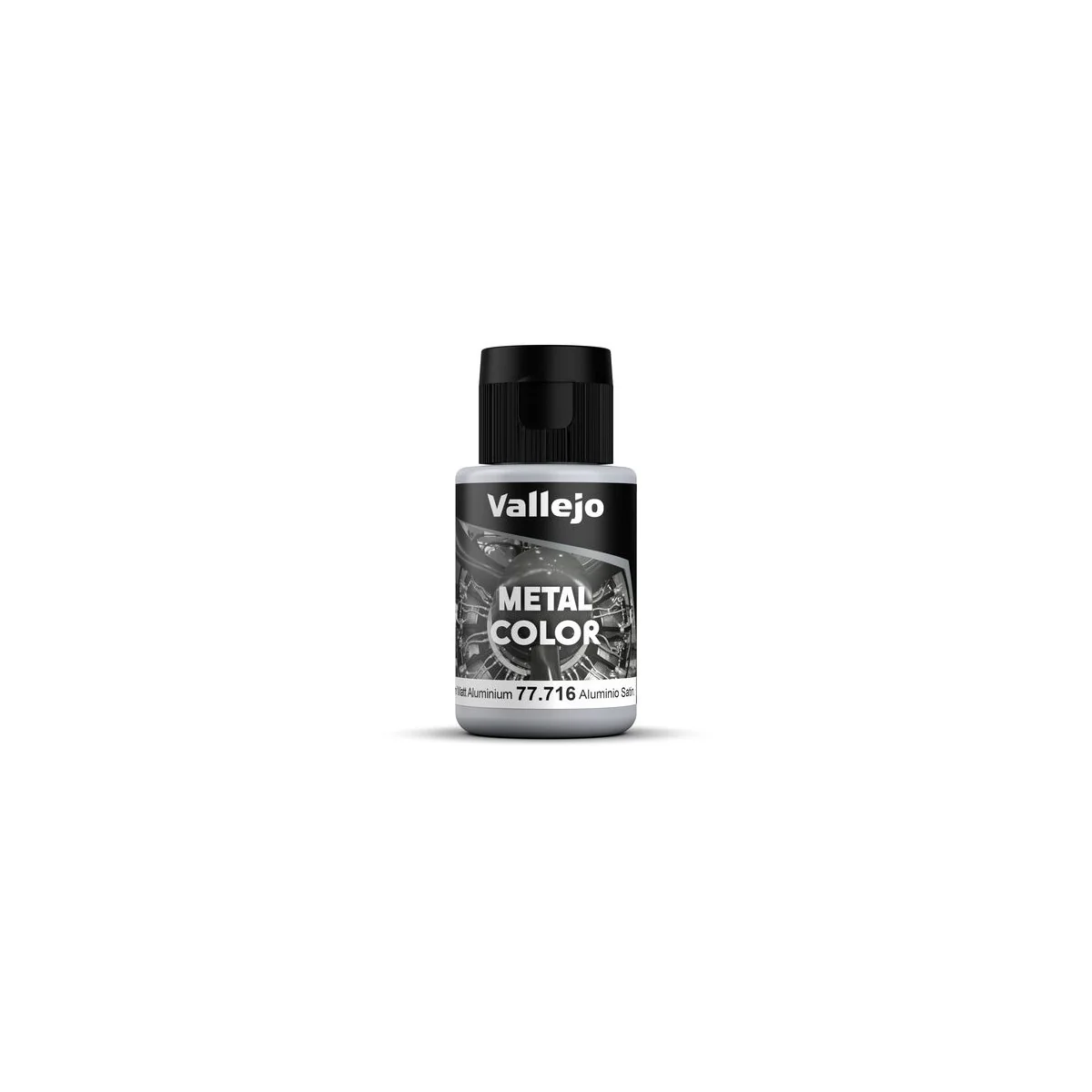 Metal Color: Semi Matt Aluminium 32 ml - Vallejo 77716 Metal Color: Semi Matt Aluminium 32 ml - Vallejo 77716