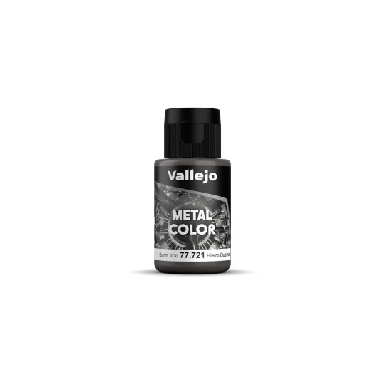Metal Color: Burnt Iron 32 ml - Vallejo 77721 Metal Color: Burnt Iron 32 ml - Vallejo 77721