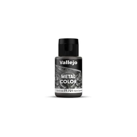 Metal Color: Burnt Iron 32 ml - Vallejo 77721