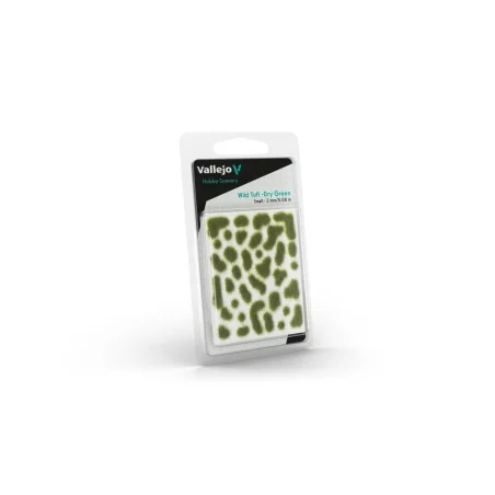 Vallejo Scenery: Wild Tuft Dry Green (2 mm) S - Vallejo SC401
