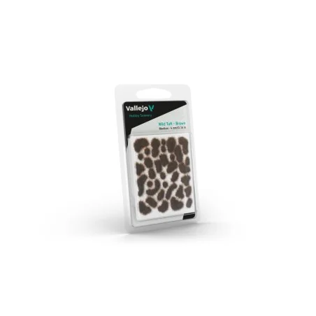 Vallejo Scenery: Wild Tuft Brown (5 mm) M - Vallejo SC411