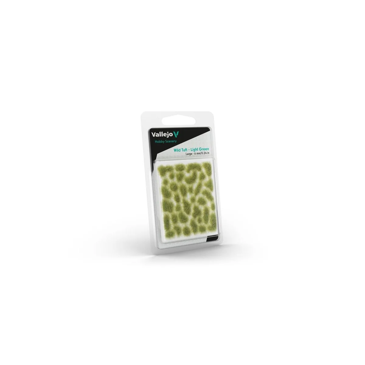 Vallejo Scenery: Wild Tuft Light Green (6 mm) L - Vallejo SC417 Vallejo Scenery: Wild Tuft Light Green (6 mm) L - Vallejo SC417