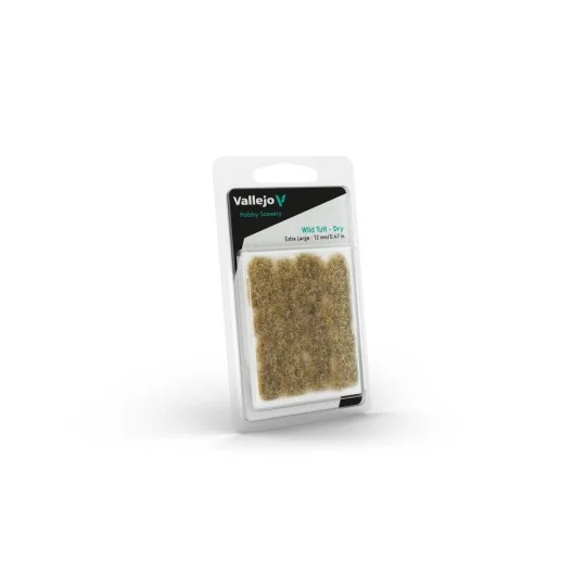 Vallejo Scenery: Wild Tuft Dry (12 mm) XL - Vallejo SC425 Vallejo Scenery: Wild Tuft Dry (12 mm) XL - Vallejo SC425