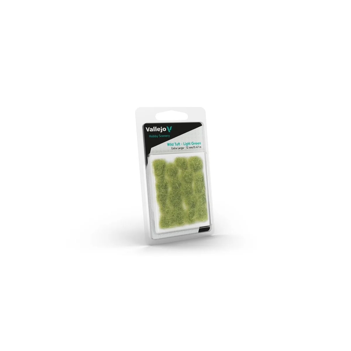 Vallejo Scenery: Wild Tuft Light Green (12 mm) XL - Vallejo SC426 Vallejo Scenery: Wild Tuft Light Green (12 mm) XL - Vallejo SC426