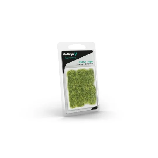 Vallejo Scenery: Wild Tuft Jungle (12 mm) XL - Vallejo SC428 Vallejo Scenery: Wild Tuft Jungle (12 mm) XL - Vallejo SC428