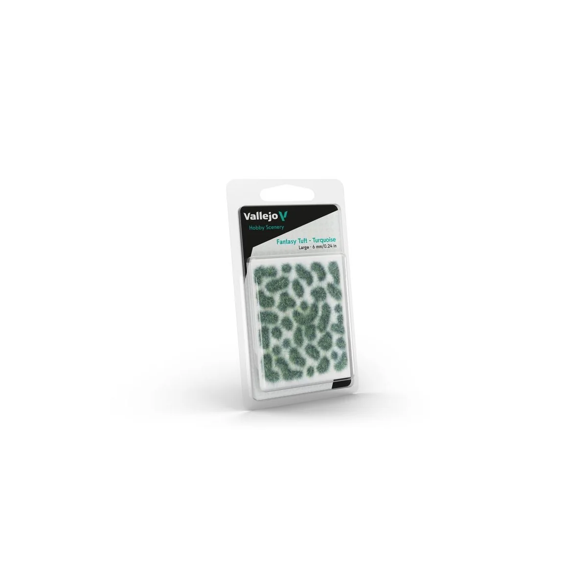 Vallejo Scenery: Fantasy Tuft Turquoise (6 mm) L - Vallejo SC432 Vallejo Scenery: Fantasy Tuft Turquoise (6 mm) L - Vallejo SC432