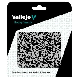 Vallejo Stencils: Weathered Paint 1/48 125 x 125 mm - Vallejo ST-AI...