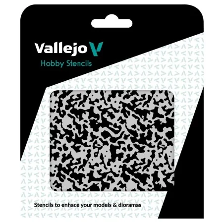 Vallejo Stencils: Weathered Paint 1/48 125 x 125 mm - Vallejo ST-AI...